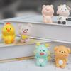 Мини-фигурки из смолы DIY Украшения из смолы Новое Животное Пейзаж Декор Дом