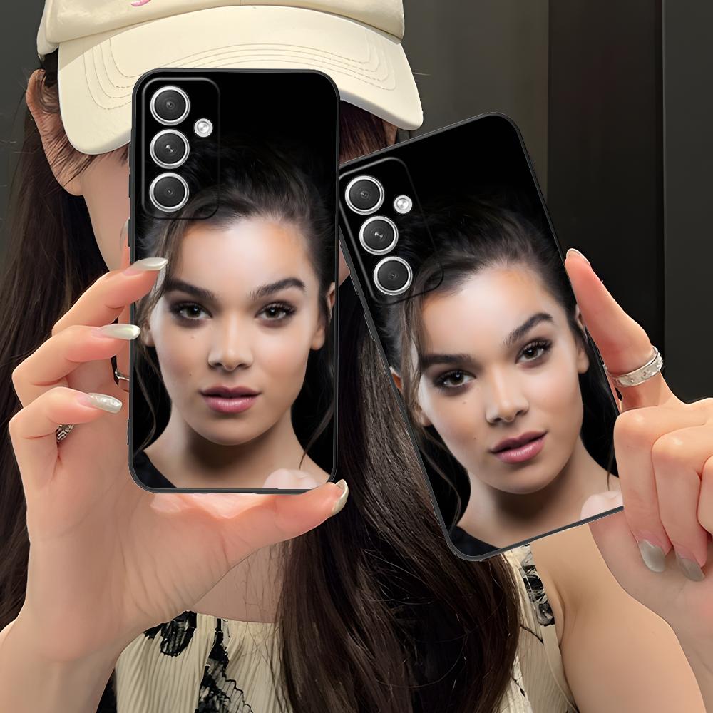 Матовый чехол из ТПУ для мобильного телефона Hailee Steinfeld для Samsung Galaxy S26 S25 S24 S23 S22 S21 S20 Note20 Plus FE Ultra Цветная крышка