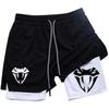 Snake Muay Thai Kick Boxing MMA Shorts Spider Men Women Unisex Double Layer Quick Dry Breathable Training Sport Gym Fitness Workout