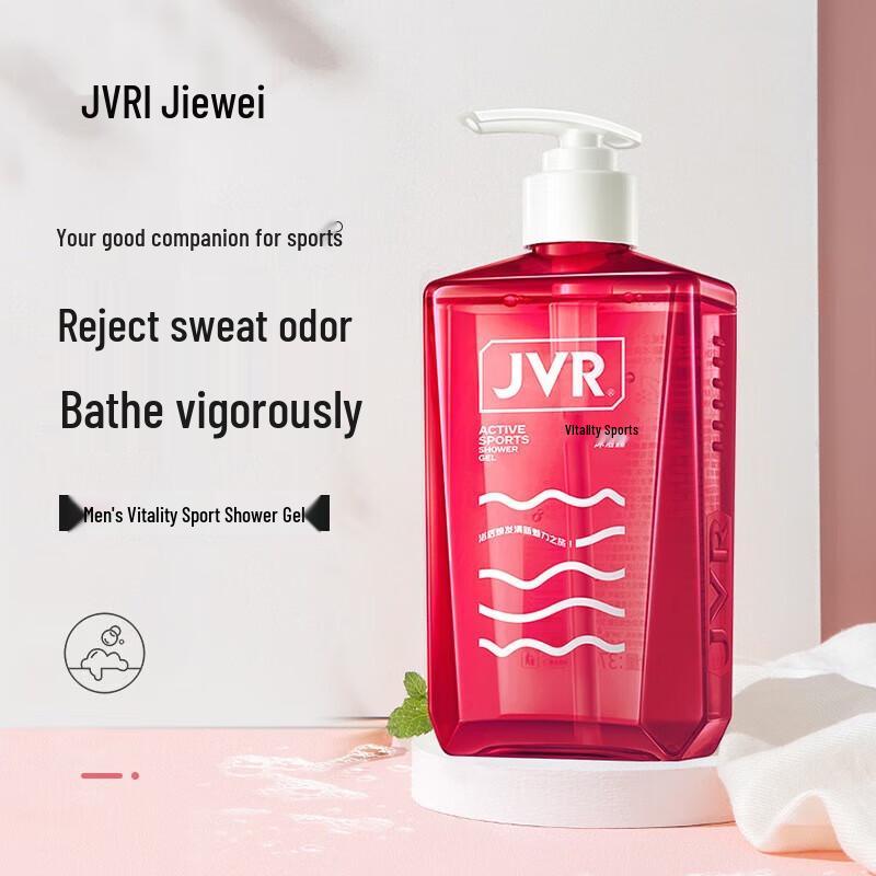 JVR Мужской гель для душа для бодрости