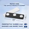 Прочный магнитный бейдж для имени Металлическая застежка Держатель для ID-карт Прочное крепление для одежды Униформа Сотрудник Выставка