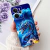Для Realme 14 5G Чехол RMX5075 Крутой Дракон Белый Лев Расписная Крышка Мягкий Тонкий Чехол для Телефона Для Realme 14T Realme14 T 5G Fundas Сумки