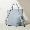 Весенне-летняя наплечная сумка Высококлассная легкая роскошь Темная сумка-ведро на одно плечо Сумка с прострочкой Женская простая
