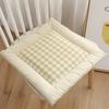 Useful  Chair Cushion Cotton And Linen Spring Autumn Chair Seat Cushion Comfortable Square Stool Cushion for Home