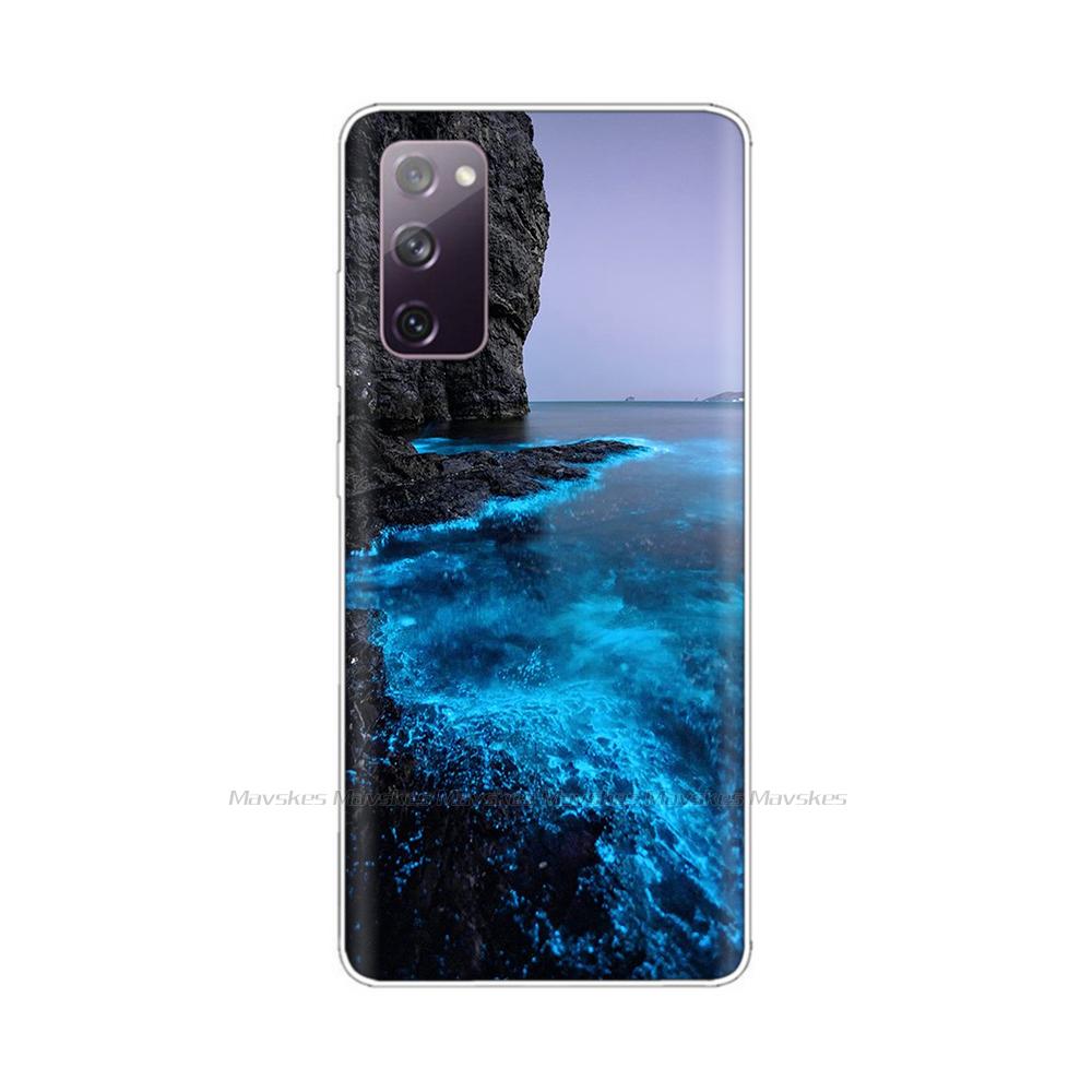 Чехол для Samsung S20 FE 4G 5G Мягкий ТПУ Силиконовый Чехол для Телефона Для Samsung Galaxy S20 Fan Edition S20 Lite FE S20FE Задняя Крышка Funda