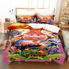 3D Print Garbage Pail Kids Bedding Set Single Twin Full Queen King Size Bed Set Teenager Bedroom Sheet Set 3D Anime