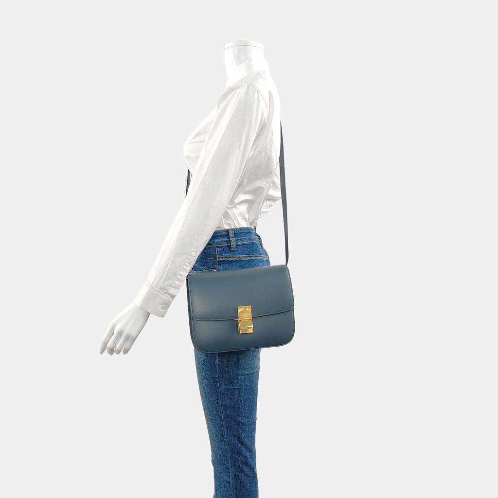 [Pre-Owned] Classic Box Leather Shoulder Bag - Very Good #1RMV54A