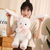 Cute Bear Doll White Rabbit Plush Toy Cat Doll Soothing Rag Doll Children'S Throw Pillow Birthday Gift