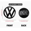 1/2Pcs For Volkswagen VW Golf 7 MK7 2014 2015 2017 2016 Car Front Bonnet Grill Rear Trunk Emblem Logo Cover Replacement Badge zr5