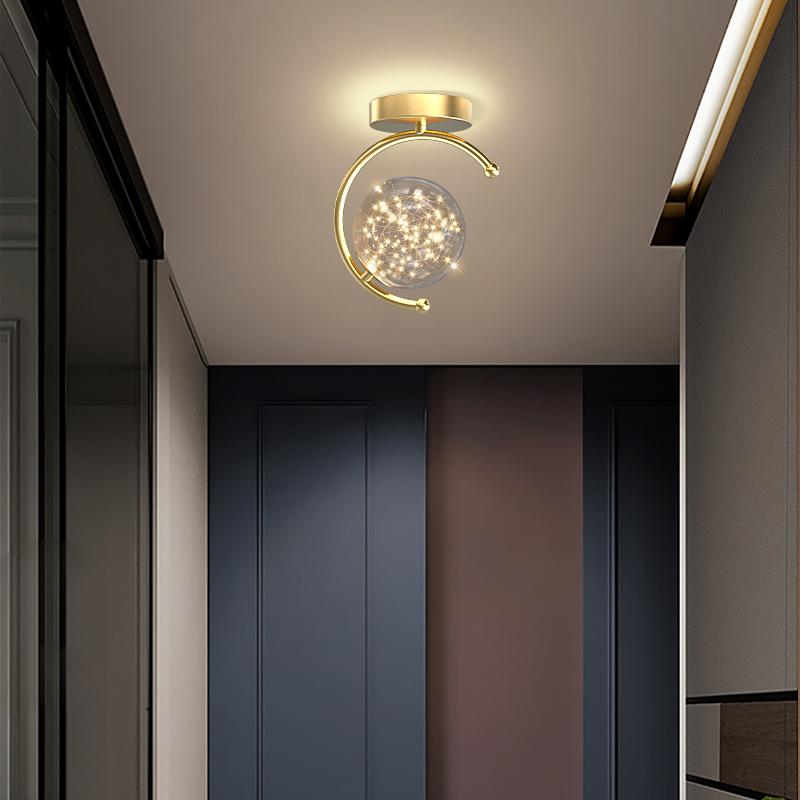 LED Ceiling Chandelier For Aisle Bedroom Dining Room Hallway Corridor Gallery Restaurant Coffee Hall Office Indoor Home Lights