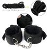 BDSM Bondage Kits PU Leather Restraint Set Handcuffs Collar Masks Silicone mouth plug Sex Toys For Women Couples SM Adult Games