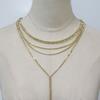 European And American Jewelry, Fashionable Multi-Layer Rhinestone Necklace, Fashionable Dinner Party Neck Jewelry Accessories