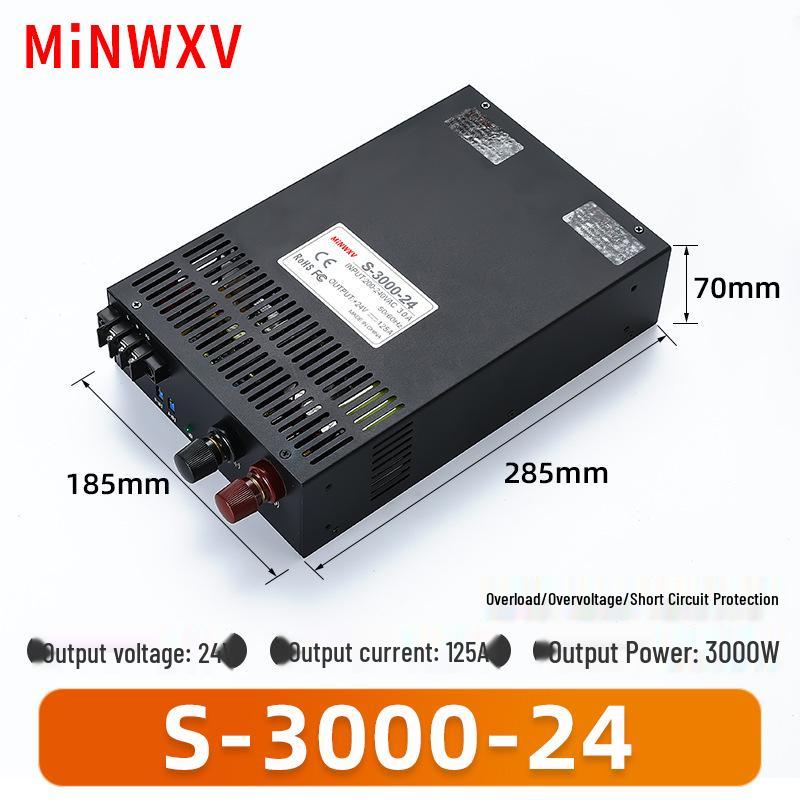 Регулируемый высокомощный импульсный блок питания AC 220V на DC 24V, 1000W/1200W