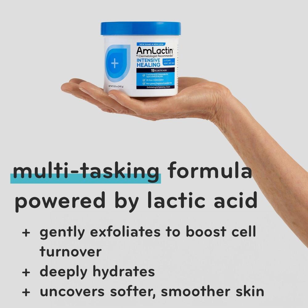 Интенсивный лечебный крем Amlactin с 15 молочными кислотами AHA 12,0 унций