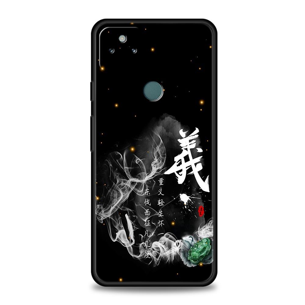 Китайские слова Крылатая фраза Бесплатный тренд Чехол для телефона для Google Pixel 10 9 8 7 6 9A 8A 7A 6A Pro Ударопрочный Мягкий ТПУ 10 Pro XL