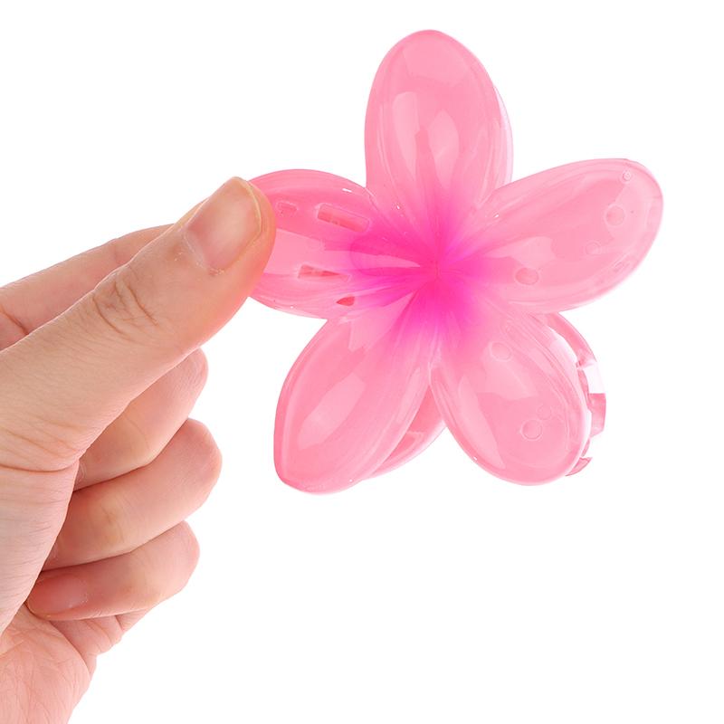 Seaside Vacation Hair Clip Back Of The Head With Multi-Color Optional Bauhinia Clip