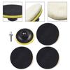5 шт. полировальных дисков шерстяной швабры комплект для полировки автомобиля дрель высокое качество