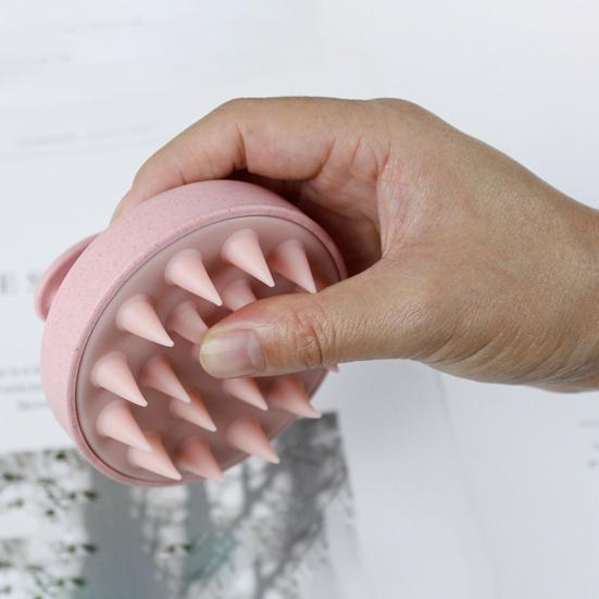 2 шт., массажер для кожи головы, щетка для шампуня со скребком для волос, отшелушивающее средство для обработки кожи головы, перхоть, силиконовый для женщин и мужчин