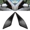 2Pcs Side Mirror Corner Triangle Cover Trim For Mercedes A1696903987 A1696904087
