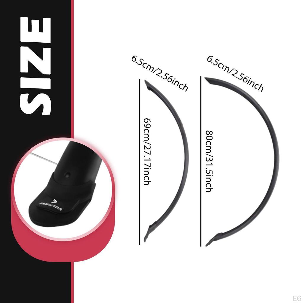 Брызговики для горного велосипеда, передние и задние, замена, полная защита, дорожные крылья, крылья для колес