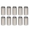 10Pcs Thread Inserts Male Female Reducing Nut Repair Tool Stainless Steel Wire Fastener M16x1.53D