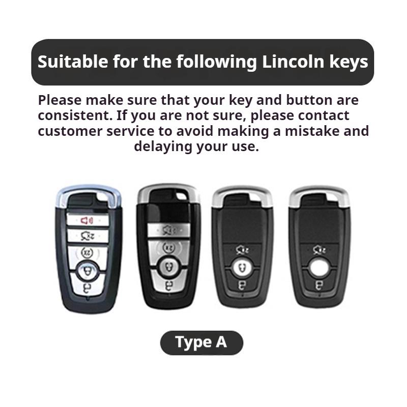 Чехол-брелок для ключа автомобиля из сплава для Lincoln Continental Mkc Mkz Mkx Navigator Z Nautilus Aviator Corsair Брелок