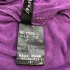ITALIYA Jewel Decorated Short Sleeve Tunic Mini Dress Women's L purple(USED)
