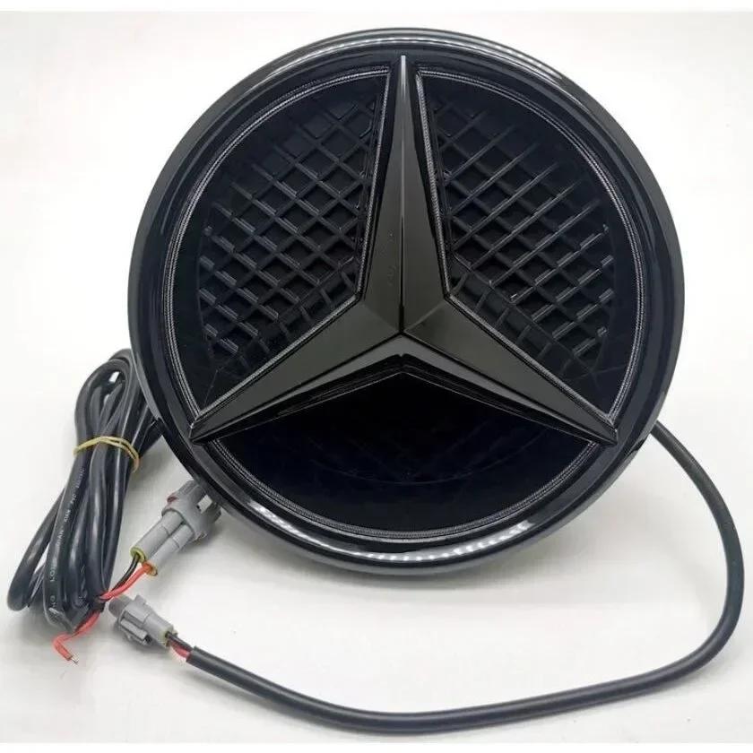C200 E200 For Mercedes Benz Car Front Grilled Star Emblem LED Illuminated Logo White Blue Red Ligh for Mercedes Benz W166 X205 G