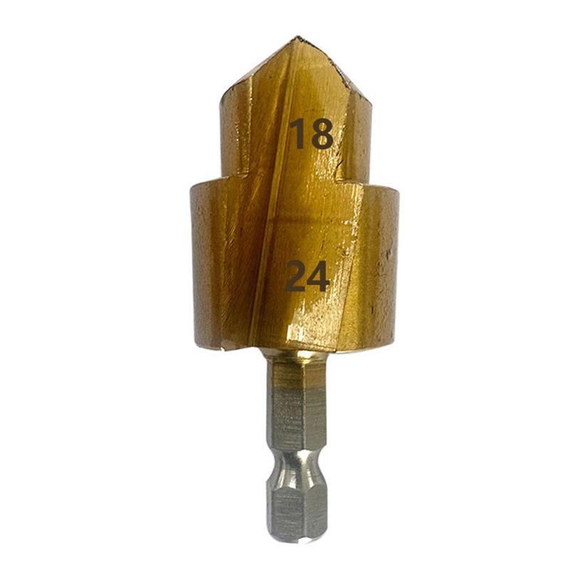 Ppr Lifting Stepped Drill Bit Hexagon Shank Water Pipe Connection Tool 20/25/32Mm Full Open Process