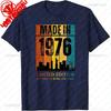 Ретро 50-летний Винтажный 1976 года Ограниченный Выпуск 50-й День Рождения Классические Графические Футболки Одежда для Женщин Мужчин Летние Хлопковые Футболки