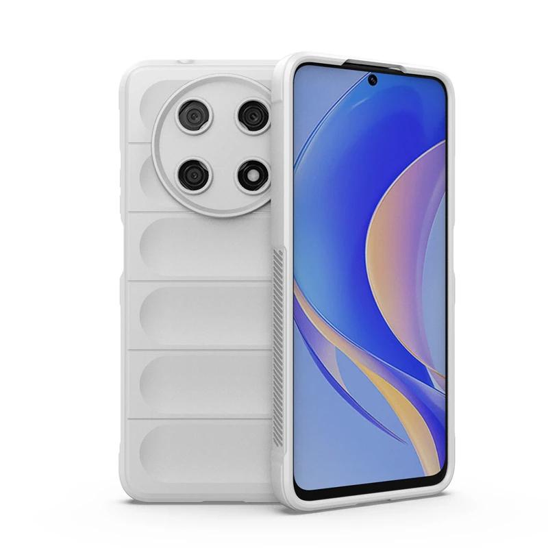 Чехол для Huawei Nova Y90 Y61 Y70 Plus 4g задняя крышка чехол противоударный бронированный телефон чехлы жидкий силикон анти-падение Funda Coque