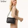 Women's Sling Shoulder Small Square Handbag New Quilted Design PU Leather Crossbody Bag Versatile Messenger Bag
