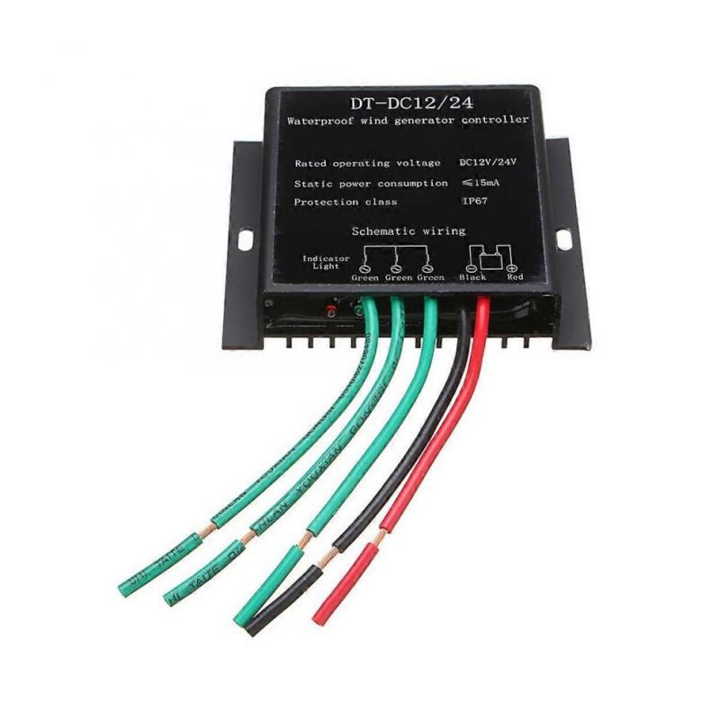 12V/24V 9000W Wind Turbines Generator Controller Waterproof Battery Charge Overvoltage Protection Co