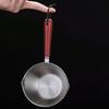 Stainless Steel Wooden Handle Cooking Pot Melting Pot Mini Sauce Pan Milk Pot Chocolate Melting Pan