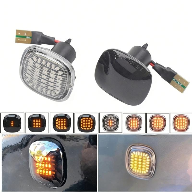 2 шт. 4D0949127 1U0949127B 1U0949127C Прямая замена Подключи и работай Светодиодный боковой габаритный огонь указателя поворота Для Mk1 MK2 B5