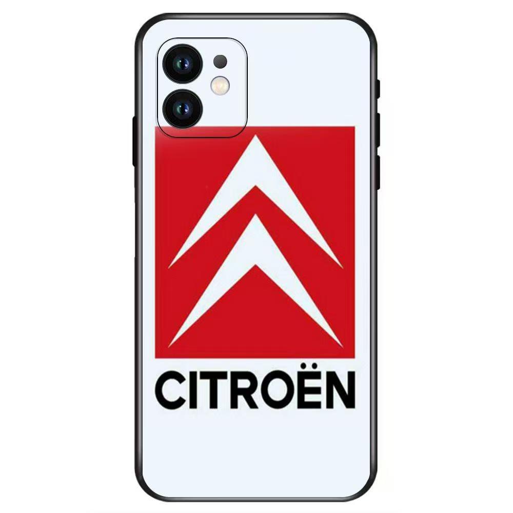 Мягкий ТПУ чехол для телефона Citroen для iPhone 16 15 14 13 12 Pro Официальная обложка Apple для iPhone 16 Plus 12 13 14 15 16 17 Pro Max