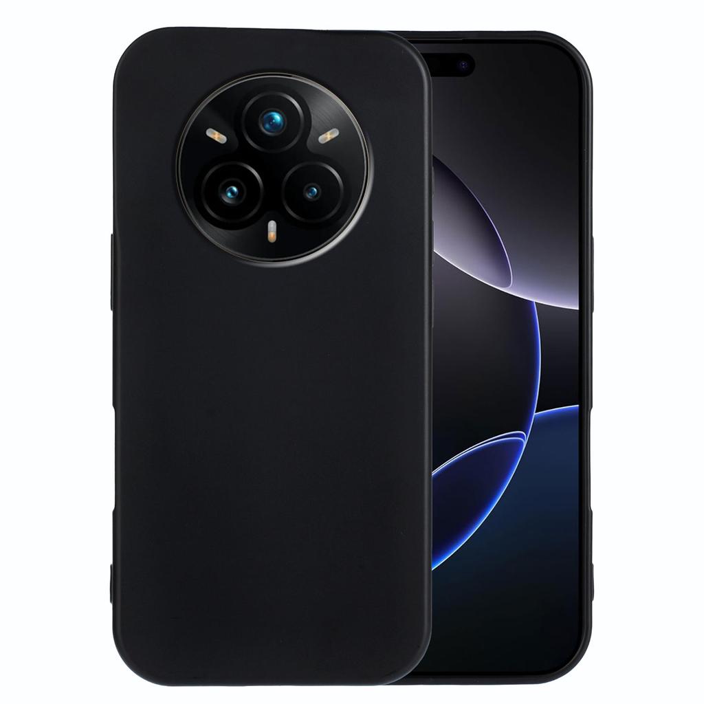 For Realme 14 Pro+ 5G TPU Case Soft Matte Anti-fingerprint Phone Back Cover