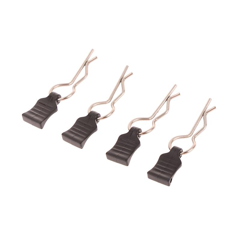 Rcgofollow 1/10 Rc Body Clips With Pull Tabs Car Clips R Clips For /14 Mjx Hyper Go Car Clips R Clips Secure