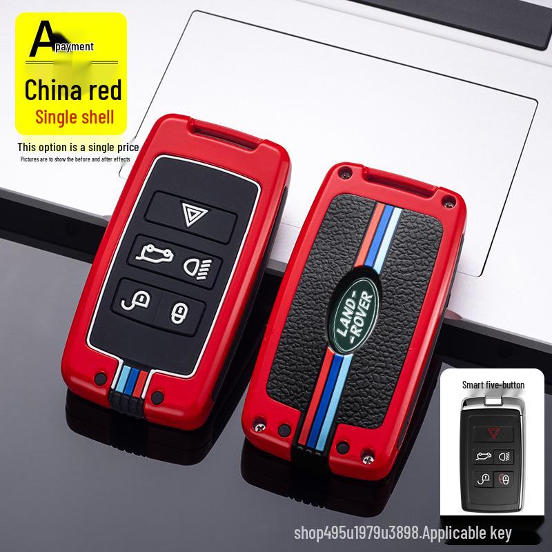 Land Rover Key Case: Fits Range Rover Sport, Velar, Evoque, Defender, Discovery 4, Freelander (22 Models)