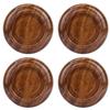 4Pcs Piano Caster Cups Antiskid Round Cup Grand Piano Mats Piano Foot Pads