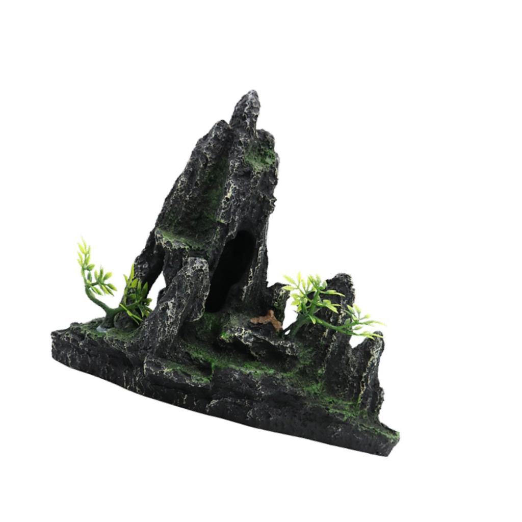 Fish Tank Decoration Suspended Rock for Aquarium Micro Landscape Fish Tank