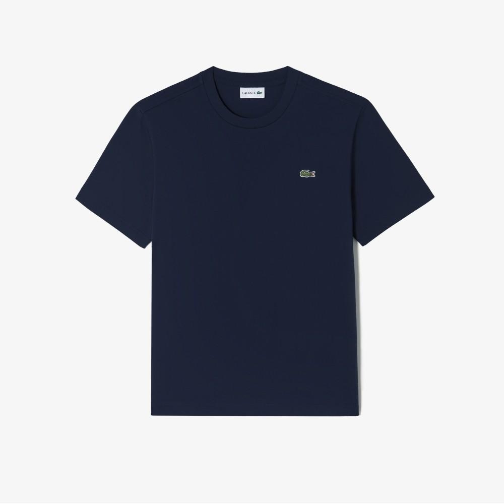 [lacoste] Men's Basic Crew Neck Short Sleeve T-Shirt TH380E-56G166