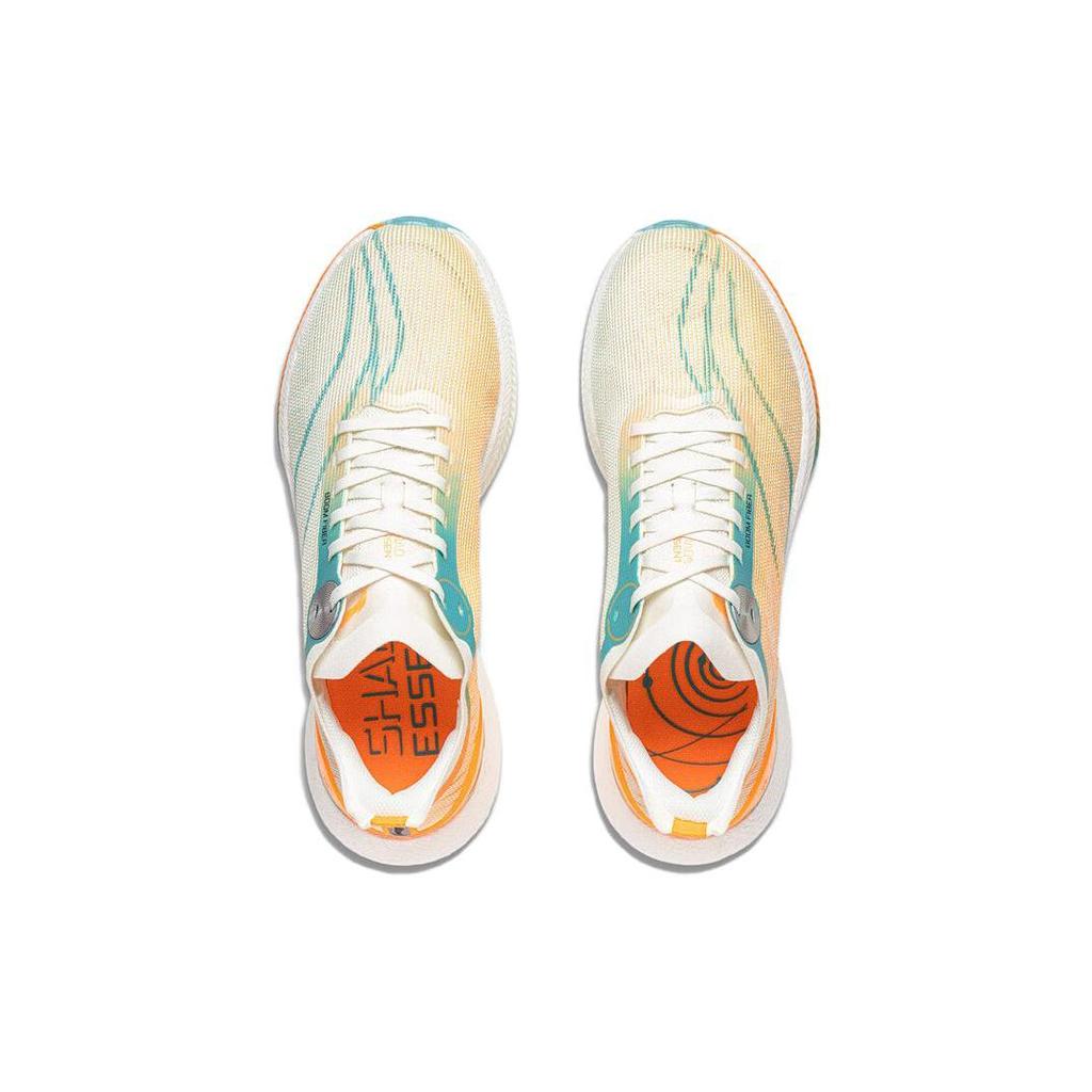 Li Ning Shadow 2 Essential Модные Амортизирующие Низкие Беговые Кроссовки Мужские Желто-Зеленые ARRT005-2