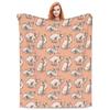 Halloween ghosts Printed Blanket for Sofa Bed Travel Camping Living Room Office Conditioning Blanket for All Seasons Gifts