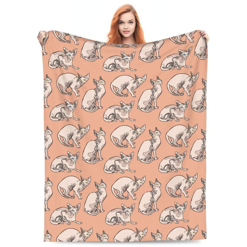 Halloween ghosts Printed Blanket for Sofa Bed Travel Camping Living Room Office Conditioning Blanket for All Seasons Gifts