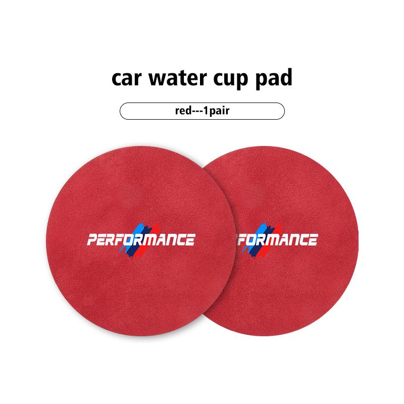 2pcs Car Coaster Water Cup Bottle Holder Anti-slip Pad Mat For BMW 1 3 5 Series G30 G32 G38 2021 2020 2019 2018 E46 E91