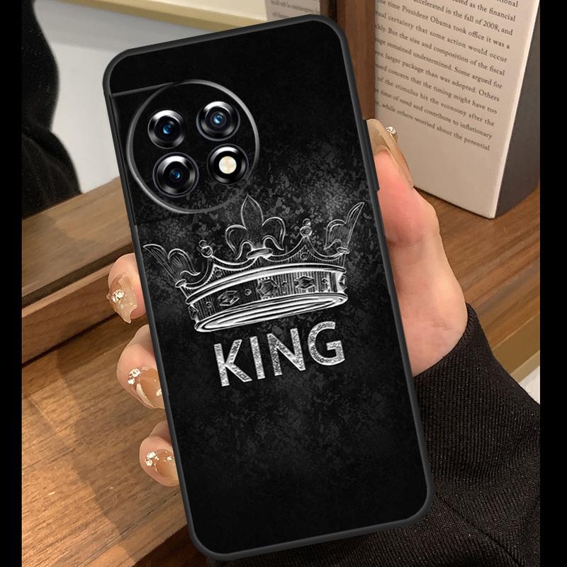 Художественный чехол Король Королева для OnePlus 15R 13R 13T 12R 15 13 12 11 10 Pro 10T Nord CE 3 4 Lite N20 N30 Nord 5