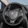 Для SUZUKI Замша Углеродное волокно ПУ Кожа Рулевое колесо Чехол Подходит Swift Sport Аксессуары Sx4 Grand Vitara Jimny Solio Hustler