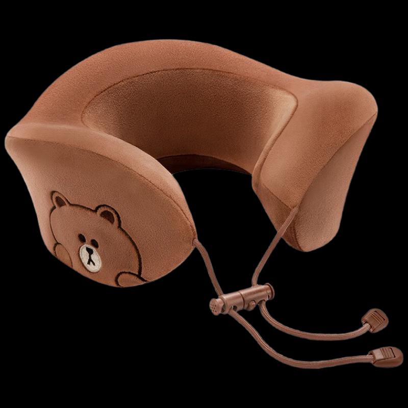 Ogawa LINE FRIENDS U-Shaped Neck Massager Pillow CN plug (adapter included)