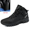 Мужские походные ботинки на шнуровке, модные, теплые, теплые, зимние ботинки, кроссовки для походов на открытом воздухе, мужские водонепроницаемые, для скалолазания, спортивная обувь для мужчин